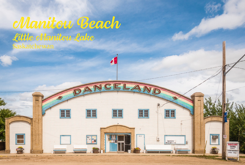 Danceland, Manitou Beach, Saskatchewan 4×6 postcard