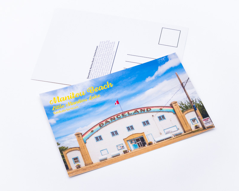 Danceland, Manitou Beach, Saskatchewan 4×6 postcard